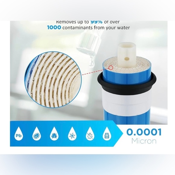 Reverse Osmosis Element 3-Pack - Blue - New & Sealed - pictures for verification - Picture 9 of 11